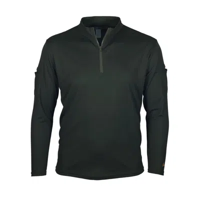 Gamehide Men's  Elimitick Tactical Style 1/4 Zip In Green