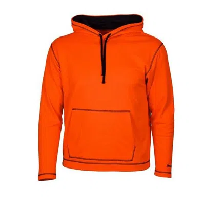 Gamehide Men's  Performance Fleece Hoodie In Orange
