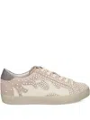 Gamin Flame-embroidered Embellished Sneakers In Neutral