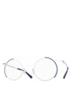 Gamine Eyeglasses East Village Evg.2dbu.w-c In Crl