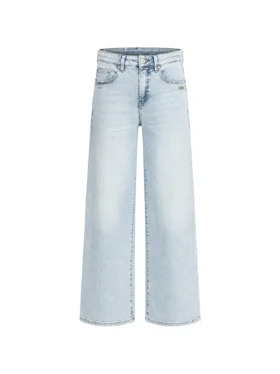 Gang 94carlotta Long Wide-leg Jeans In Blue