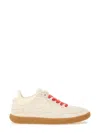 Ganni 08 Canvas Sneaker In Sand