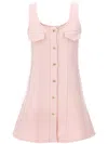 Ganni A-line Minidress In Pink