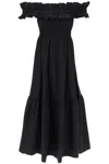 Ganni "poplin Smock Dress In Black