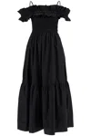 Ganni "poplin Smock Dress In Black