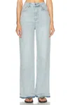 Ganni Andi Tinted Denim Jeans In Tint Wash