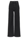 Ganni Black Andi Jeans In Black