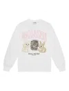Ganni Oversized Printed Organic And Recycled Cotton-jersey Sweatshirt
