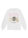 Ganni Oversized Printed Organic And Recycled Cotton-jersey Sweatshirt