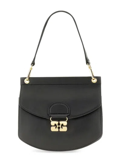 Ganni Apo-g Bag Small In Black