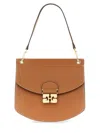 Ganni Small Shoulder Bag Adjustable Strap In Brown