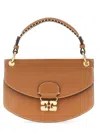 Ganni Apo-g Mini Hand Bags In Brown