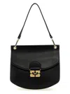 Ganni Small Shoulder Bag With Adjustable Strap And Gold-tone Hardware