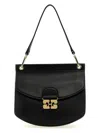 Ganni Small Shoulder Bag With Adjustable Strap And Gold-tone Hardware