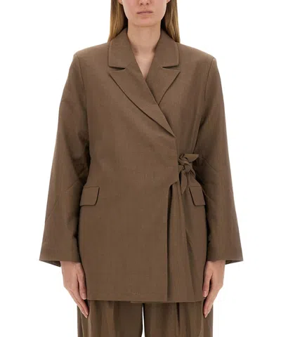 Ganni Asymmetrical Blazer