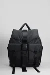 Ganni Backpack In Black Polyester In Black