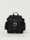 Ganni Bucky Recycled Nylon Backpack In Black