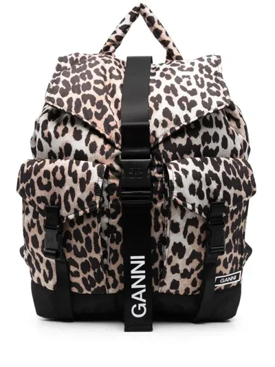 Ganni Backpacks In Multi