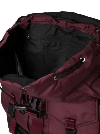 Ganni Backpacks In Burgundy
