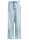 Ganni Baggy Wide-leg Jeans