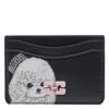 Ganni Black Cardholder With Print