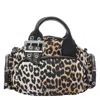 Ganni Leopard-print Tote Bag