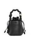 Ganni Mini "bou" Bag In Black