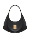 Ganni Kat Medium Shoulder Bag In Black