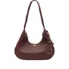 Ganni Medium Hobo Tote Bag In Brown