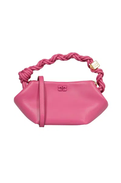 Ganni Bags In Shocking Pink