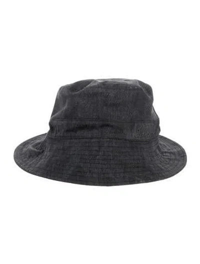 Pre-owned Ganni Baja Hat W/tags In Grey