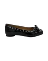 Ganni Ballerina With Bow In Black