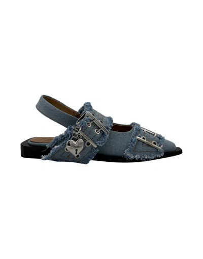 GANNI GANNI BALLERINA-SLIPPERS