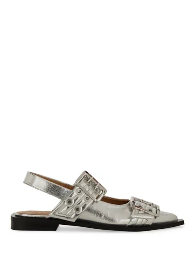 GANNI GANNI BALLERINA WITH BUCKLE