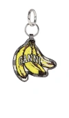 Ganni Banana Velvet Keyring