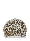 Shop Ganni Baseball Cap In Multicolor