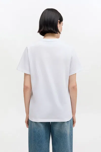 Ganni Basic Cotton Jersey T-shirt