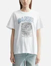 Ganni Basic Jersey Kitty Margot Relaxed T-shirt