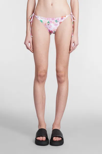 GANNI BEACHWEAR IN WHITE POLYAMIDE