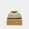Ganni Beanie -  - Wool - Orange In Orange