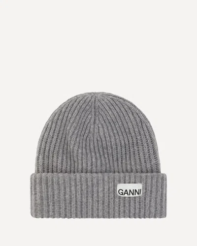 GANNI BEANIE HAT