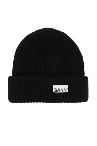GANNI BEANIE HAT