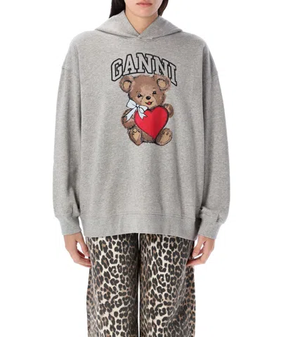 GANNI BEAR HOODIE