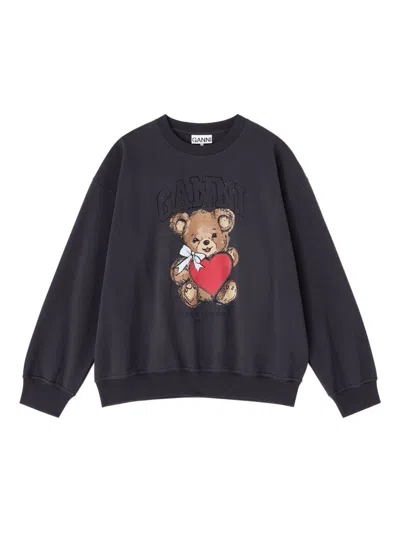 GANNI GANNI BEAR ORGANIC COTTON SWEATER