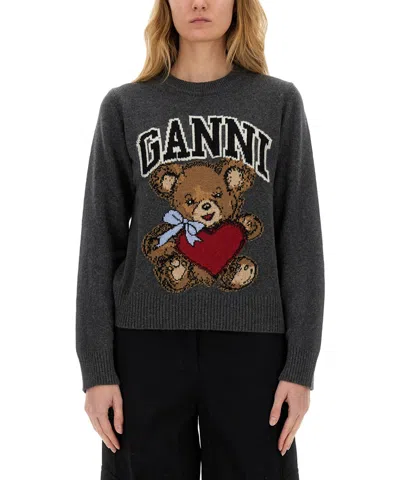 GANNI BEAR SWEATER