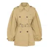 Ganni Beige Trench Coat