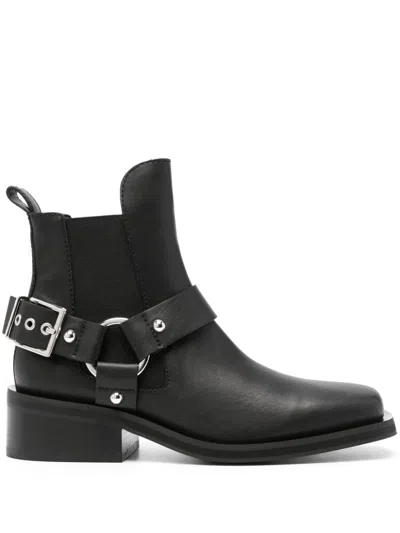 GANNI GANNI BIKER LOW CUT CHELSEA BOOT