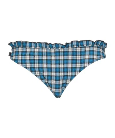 Ganni Bikini Bottoms In Blue