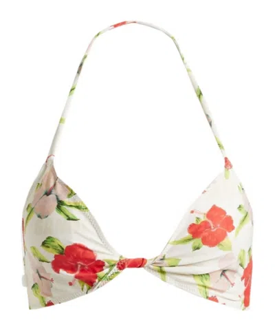 Ganni Bikini Top In Multi