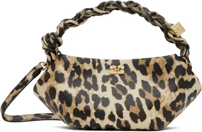 GANNI BLACK & BROWN MINI GANNI BOU BAG